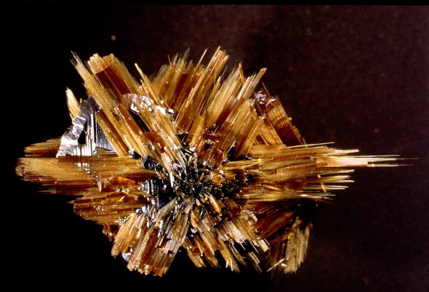 epitaxy: Rutile upon Hematite