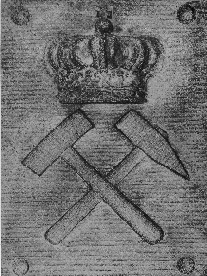 Emblem der Kniglichen Bergakademie Berlin 1770-1916