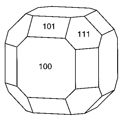 crystal drawing of Galenite/Neudorf